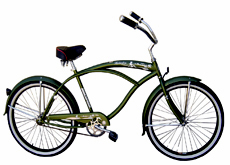 26"beach cruiser bicycle